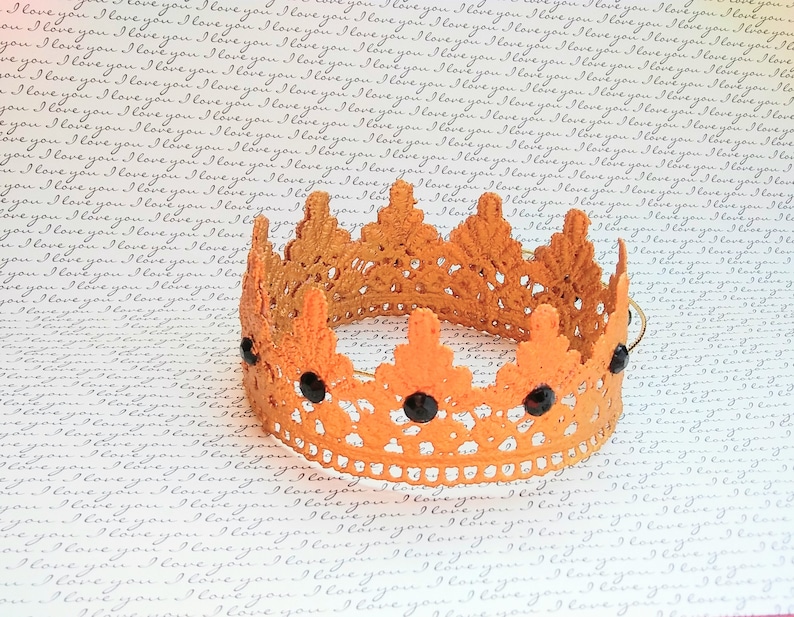 Golden Baby Crown Prince Crown Boy Photo Prop Boy 1/2 Birthday - Etsy