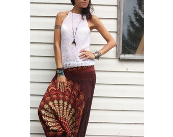 Boho handmade knit wear angora star