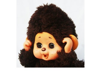 140 FREE SHIPPING!! Unique Japanese Vintage mascot Monkey MONCHHICHI