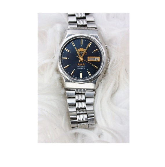 ENVIO GRATIS Reloj mecanico vintage japones de cuerda automatica para hombre Orient automatico anos 1960 70 Etsy Espana