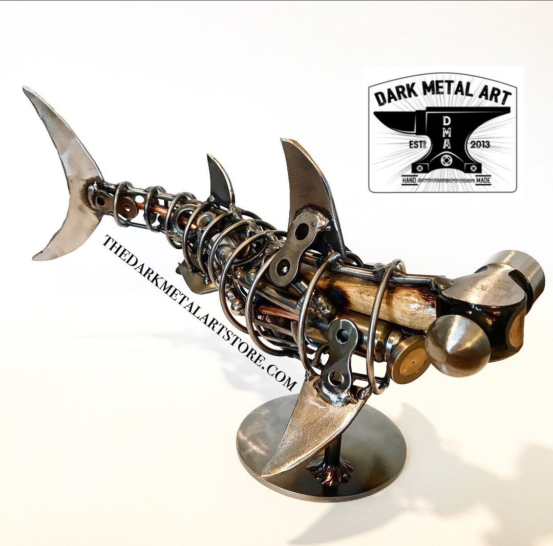 Hammerhead Shark Sculpture - Etsy
