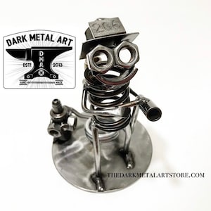 Feuerwehrmann Metal Art