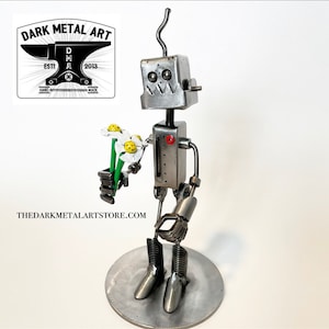 Robot with Flowers