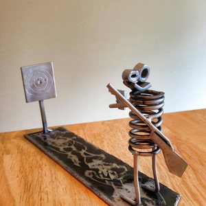 Target Practice Metal Art