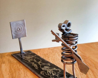 Target Practice Metal Art