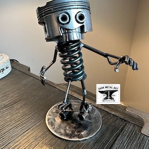 Skateboarder Metal Art