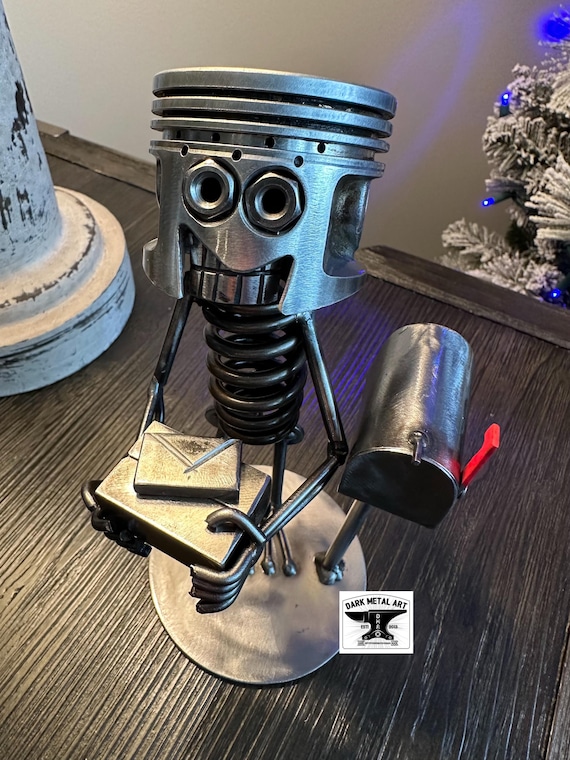 Mailman Sculpture
