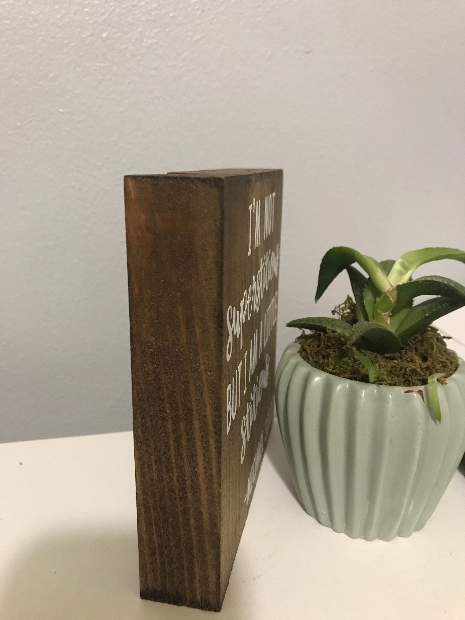 I’m Not Superstitious I’m Just a Little Stitious Michael Scott - the ...