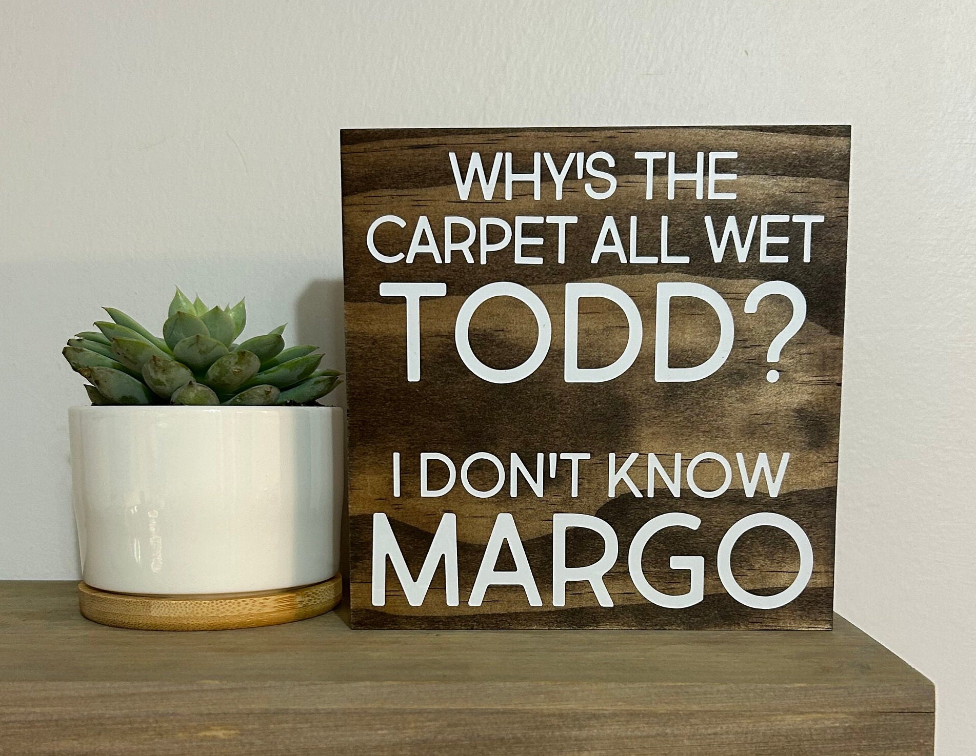 Todd Sign Todd Margo Quotes Behind The Set Design Of Todd And Margo's House In