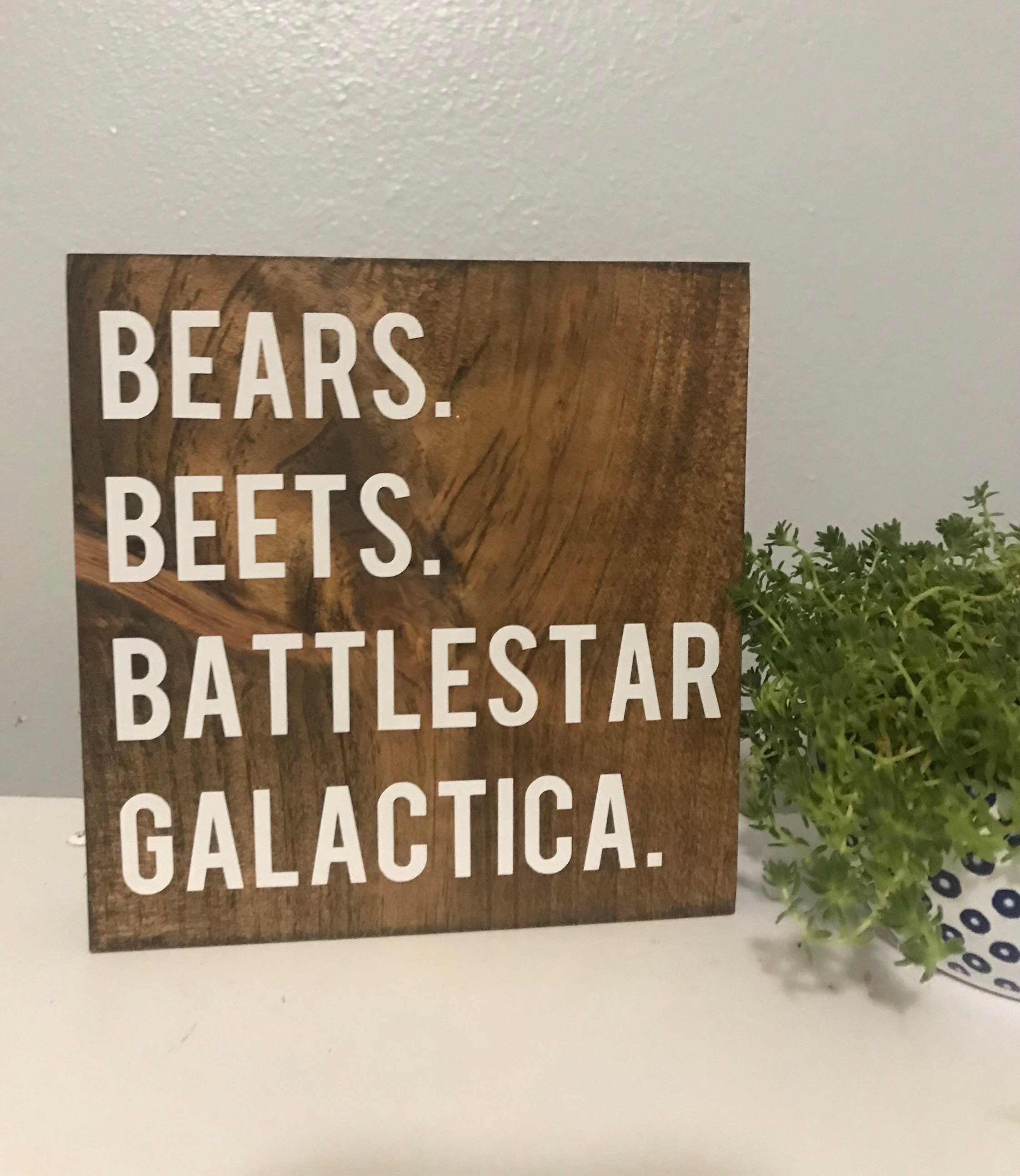 Bears Beets Battlestar Galactica