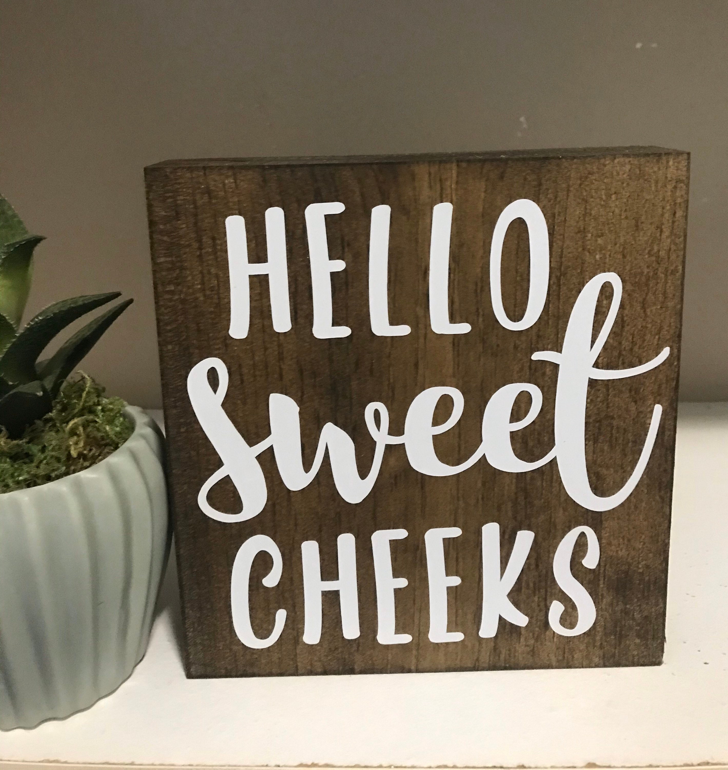 Lustiges Badezimmer Schild Bad Schild Bad Schild Hello | Etsy