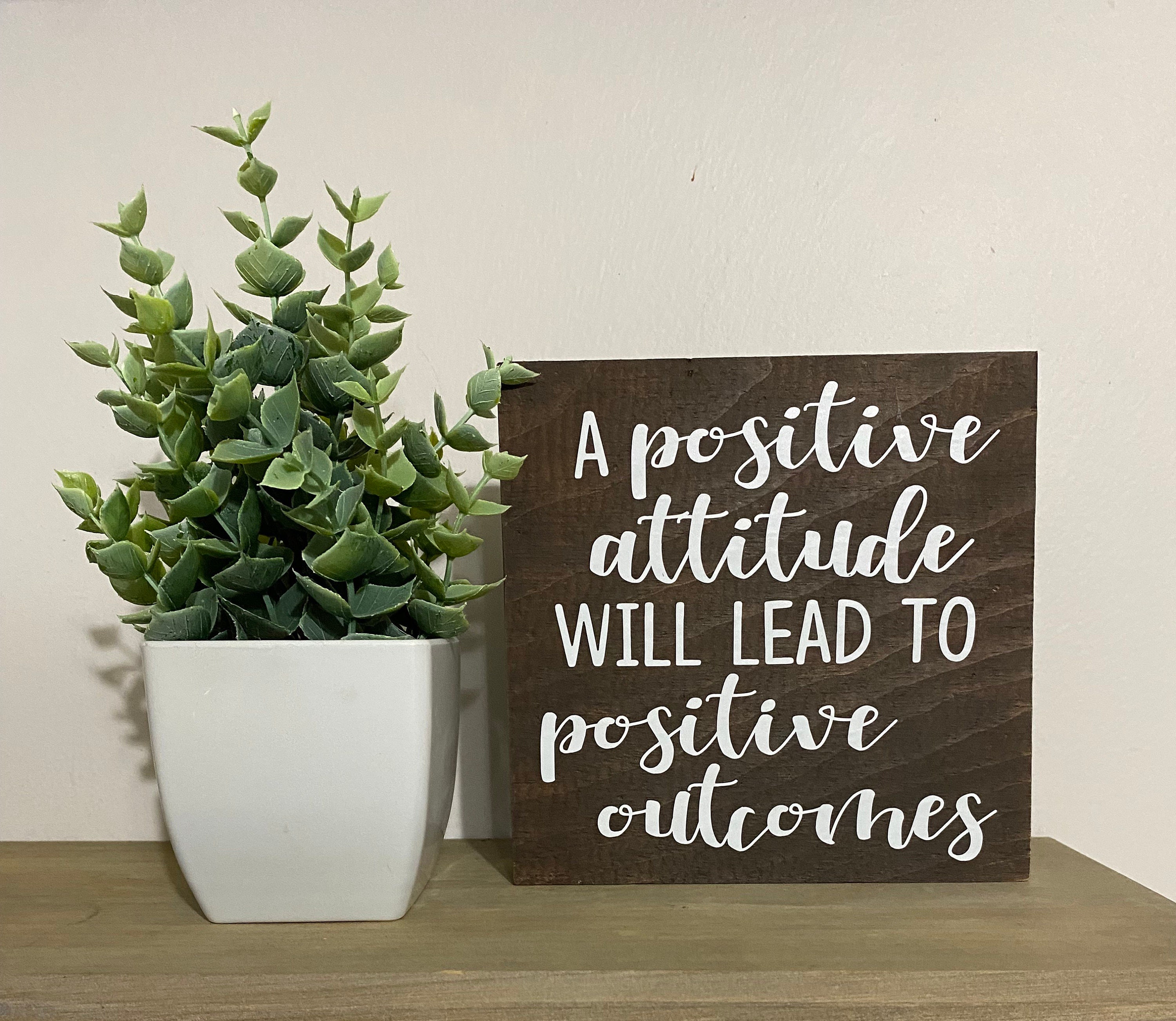 Inspirational Office Desk Decor for Women - Cheer Up Encouragement Gifts  for Men Coworkers, Ability Motivation Attitude Sign for Friends, Christmas