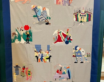 Stories From The Old Testament Quilt Top