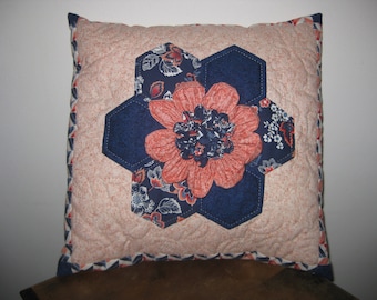 Hexie Blossom Pillow