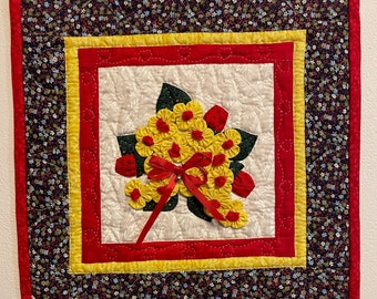 Ahtanum Bouquet Pillow/wall quilt