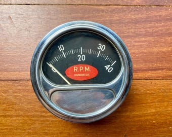 1950s Chrome Sun Tachometer Model RC-3