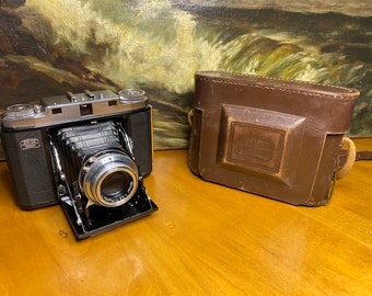 1953 6x6 Zeiss Ikon Mess Ikonta Camera 524/16 “T” Coated Tessar