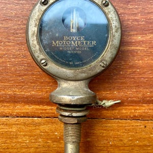 BoyceMotometerボイスモトメーターウィングキャップ1910s Vintage 1900's-1920's Boyce Motometer – Midget Model Patented