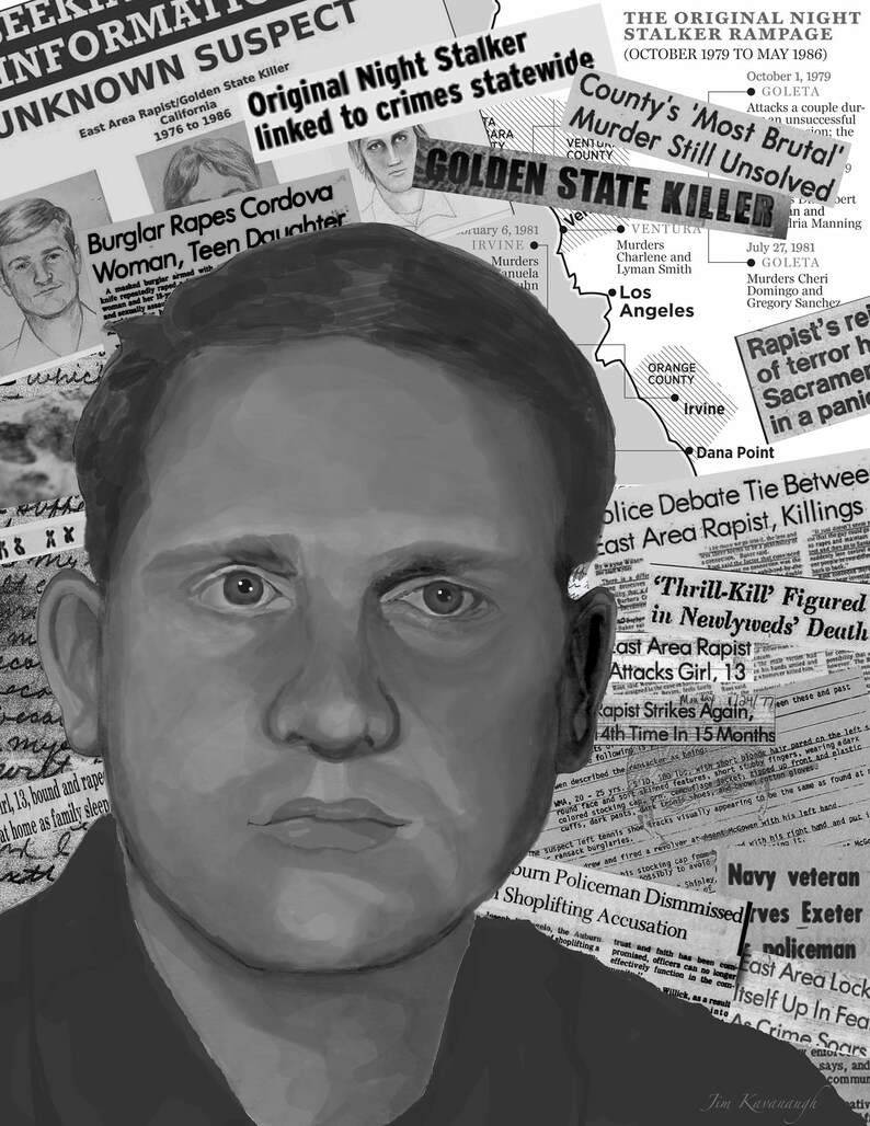 Joseph James DeAngelo Series 2 Etsy