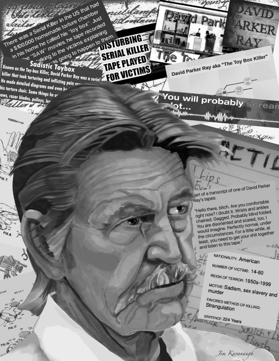 David Parker Ray The Toy box Killer Series3 Etsy
