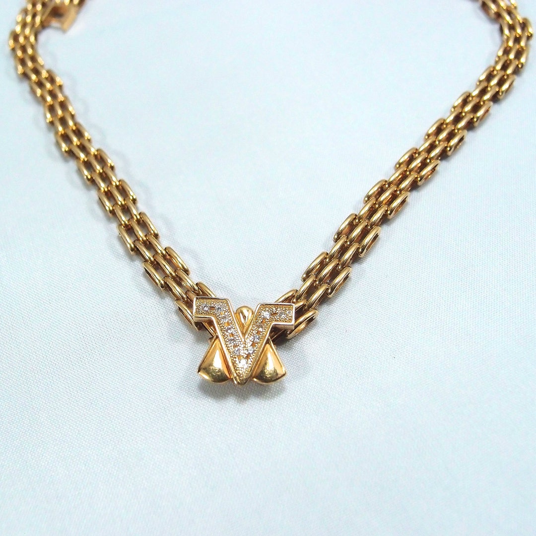 Massive and Glamorous Stamped Italian Designer Necklace in 18K - Etsy