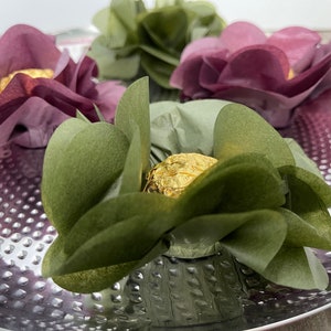 25 TRUFFLE HOLDERS - Chocolate wrappers - Forminhas para doces/brigadeiro -  Model Poppy