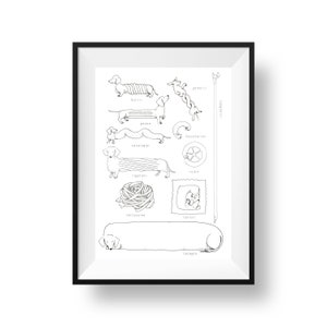 Pasta Dogs, stampa digitale