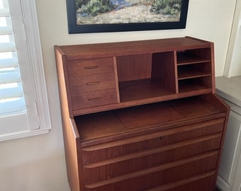 MCM Teak Desk Vanity