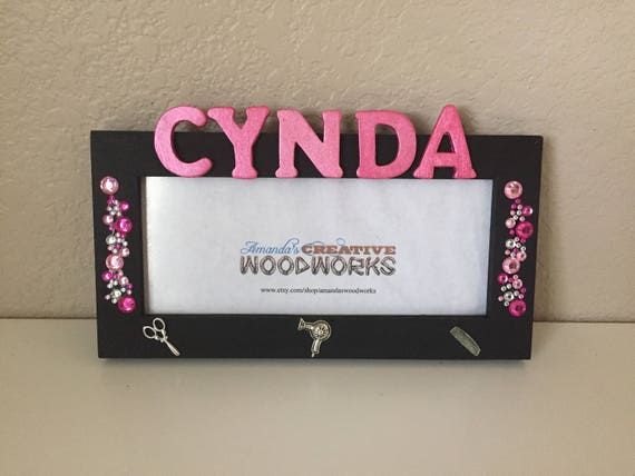 Cosmetology License Frame Personalized Gift For Hair Stylist Etsy