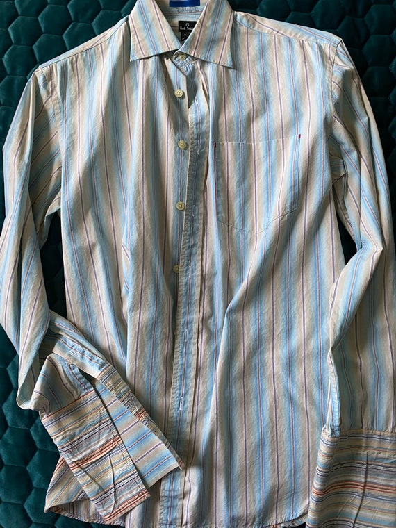 Paul smith button down shirt sz small - image 6