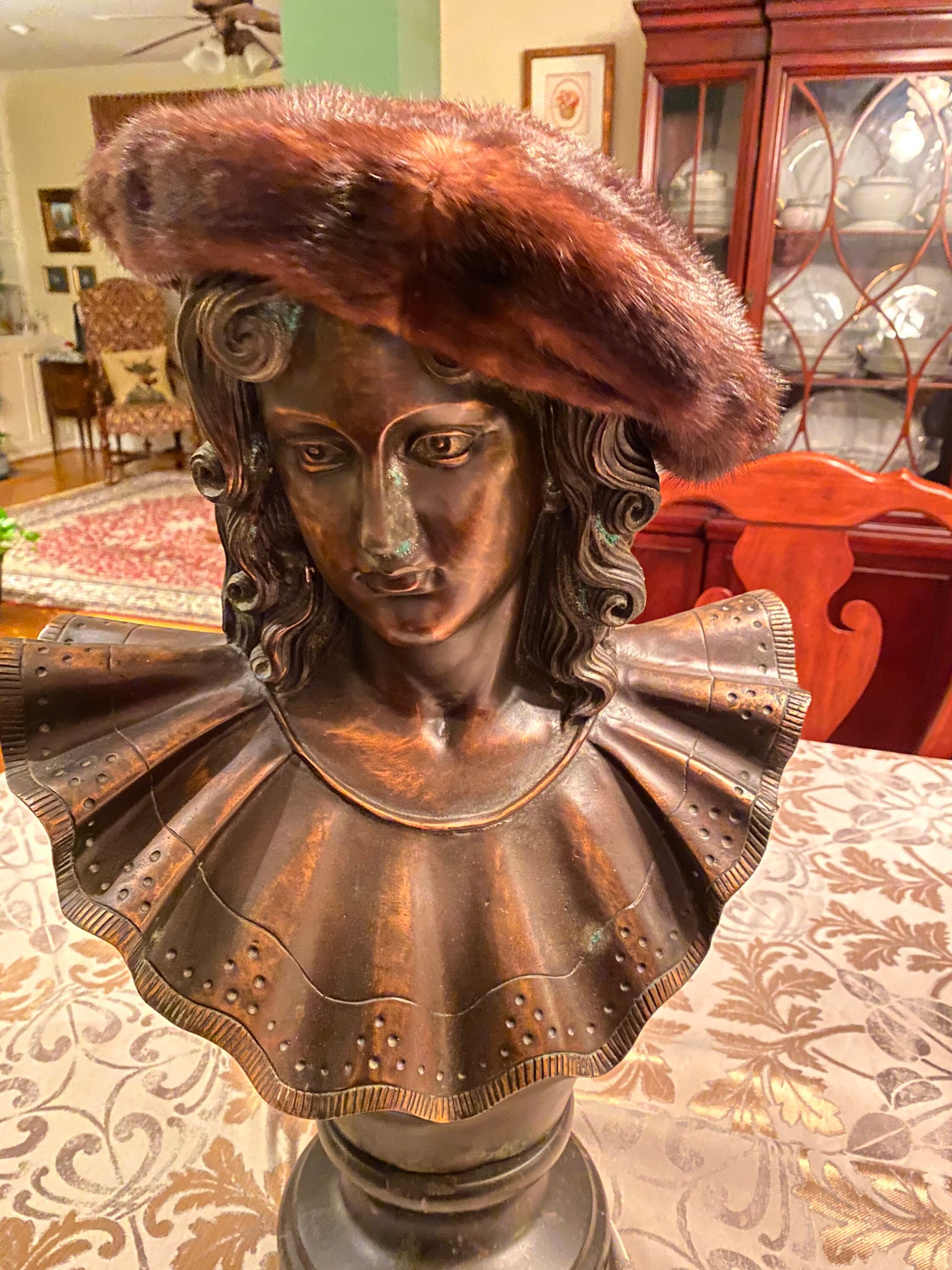 Vintage Genuine Fur Hat Beret Mr Leonard New York Chocolate  display picture 3