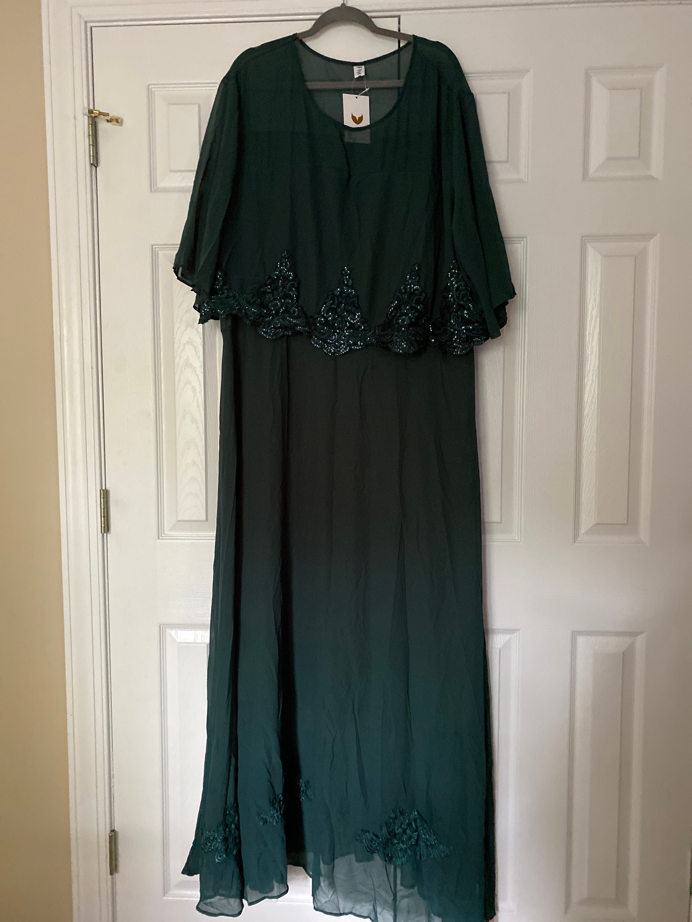 Womens Evening Wear Mother of the Bride Green Plus Size Marked 4XL - Etsy