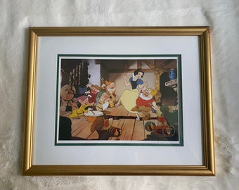 ディズニー『白雪姫と七人の小人』限定記念リトグラフ 1994年 - Etsy 日本