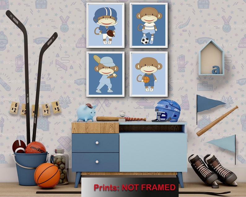 monkey nursery decor