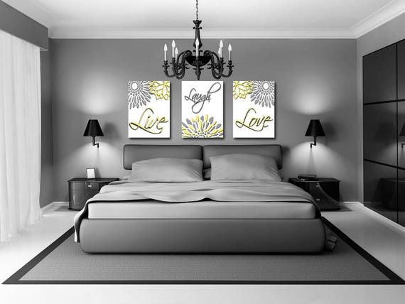 Canvas Wall Art Live Laugh Love Bedroom Canvas Wall Art Etsy