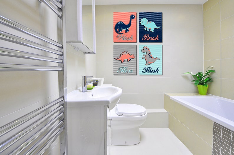 Kinder Bad Regeln waschen Bürste Zahnseide Flush Dinosaurier | Etsy Kinder Bad Regeln waschen Bürste Zahnseide Flush Dinosaurier | Etsy