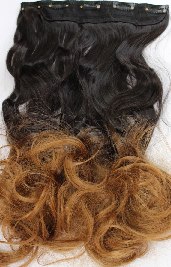 26 Natural Black To Light Brown One Piece Multi Weft Etsy