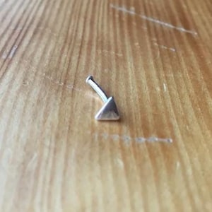Grand Trine Ball-Ping and Plug Belly Button Barbell | Minimal Floating Belly Button Jewelry Classy Belly Ring Small Barely-There Belly Rings