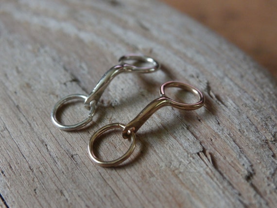 Mini Origin Belly Button Barbell | small dainty petite minimal body dance jewelry rings piercings gauges bars .999 fine silver 14k gold fill