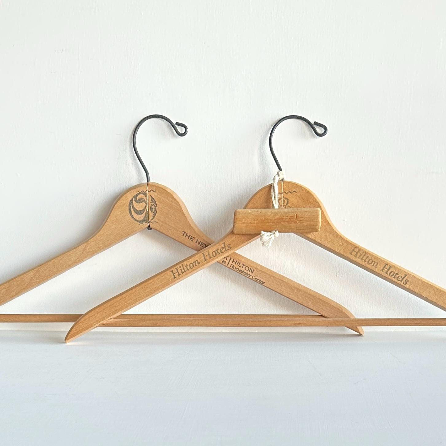 Vintage Hotel Wood Hangers - Etsy - Page 2