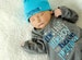 Baby Boy Coming Home Outfit, Newborn Boy Coming Home Outfit, Newborn Boy Photo Outfit, For This Little Boy We Have Prayed Outfit Baby Gown 