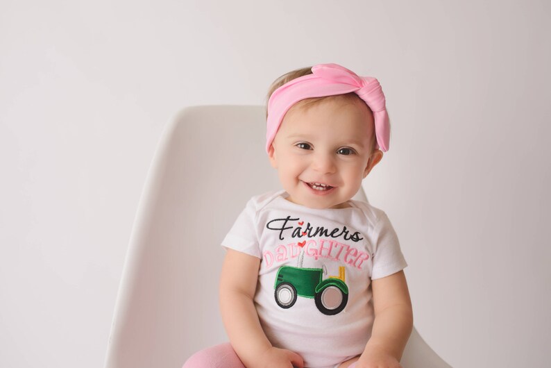 Can customize wording and colors Farmer/'s Daughter bodysuit or t shirt and legwarmers headband