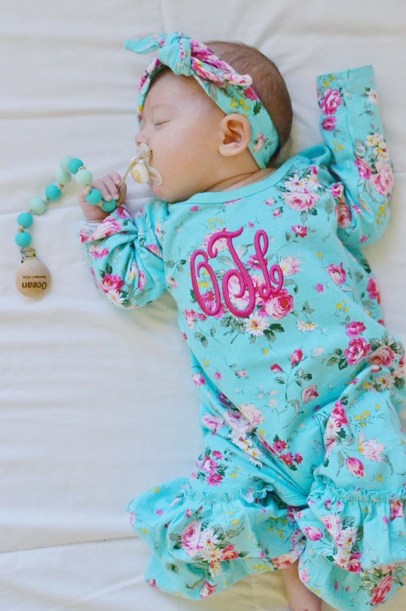 Floral coming top home outfit