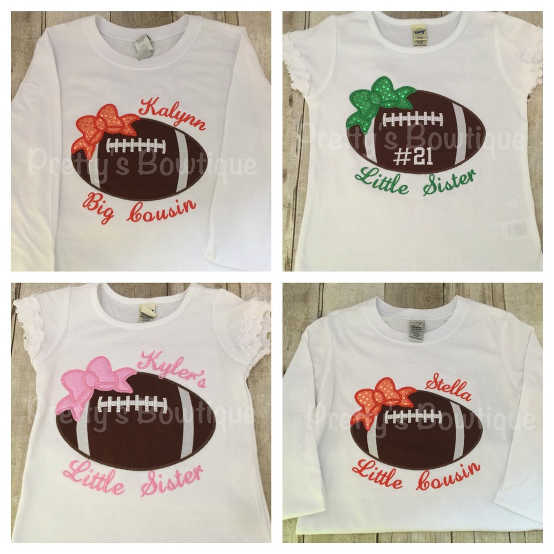 Girls Football Shirt or Bodysuit for Babies Toddler and Etsy