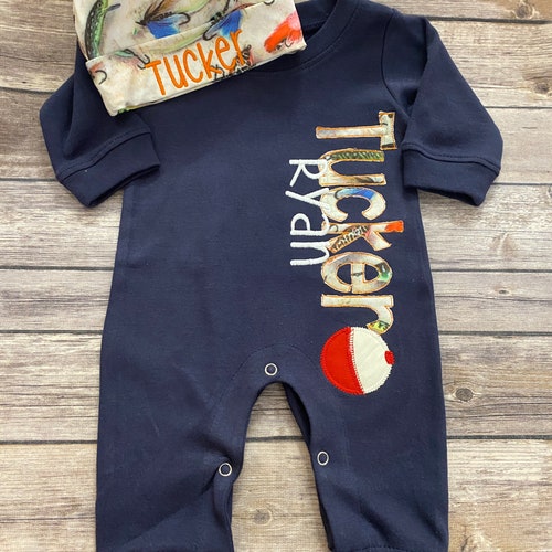 Camo Boys Coming Home Outfit Personalized Baby Boy Outfit Etsy