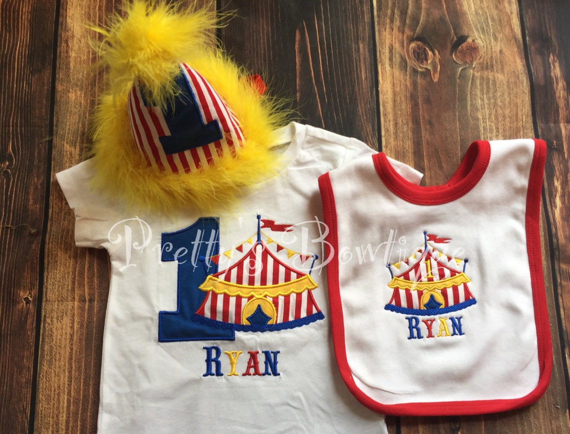 Boy Circus Birthday Outfit Circus Birthday Outfit Shirt Etsy