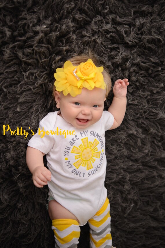 You Are My Sunshine My Only Sunshine Baby One piece Baby Shower