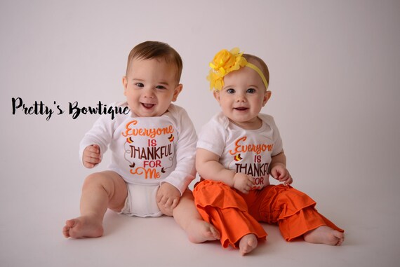etsy baby girl thanksgiving outfit