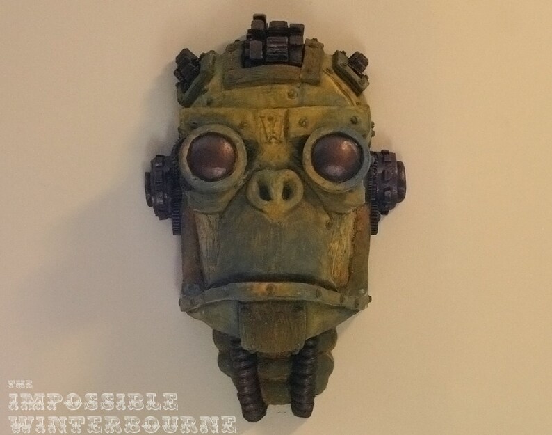 Mechanical Gorilla Sculpture With Rusted Finish and Bronze Etsy