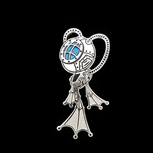 Deep Sea Robot Pin • &quot;The AquaBot&quot;  from the popular children&#39;s book - The AlphaBots